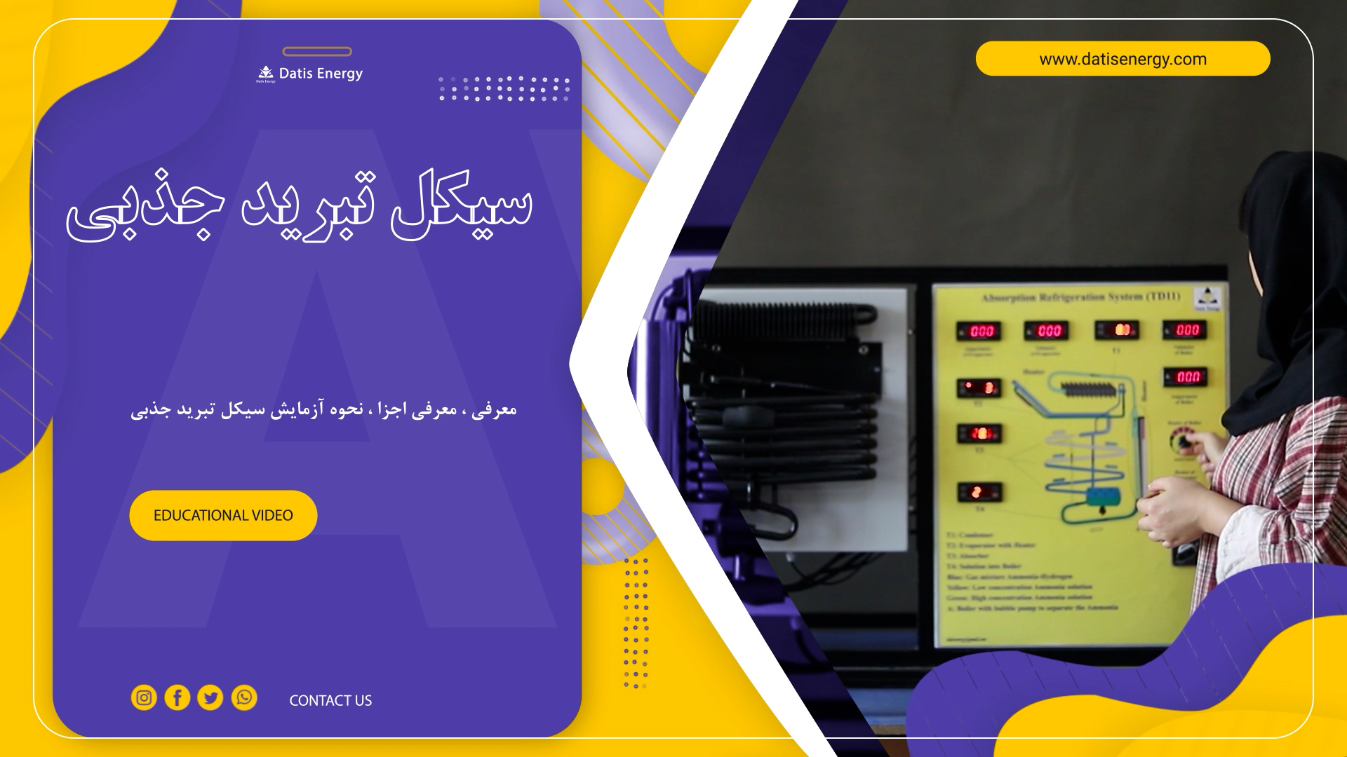 سیکل تبرید جذبی
